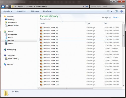 Tips: Mengubah Nama Banyak File Sekaligus pada Windows 10 DOS-04