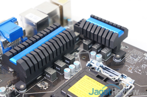 OC Haswell Dengan Chipset Murah, Part 1: MSI B85-G43 8 VRM 6-phase untuk VCC_IN, dan dilengkapi heatsink untuk menjaga suhunya saat CPU di-overclock