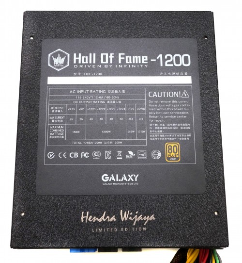 Unboxing Power Supply Perdana dari GALAXY: Hall OF Fame 1200 2 GALAXY HOF 19