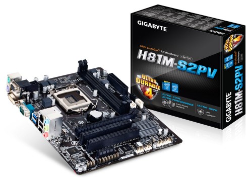 Gigabyte Rilis Jajaran Produk Baru dengan Chipset Intel H81 8 Gigabyte H81M-S2PV