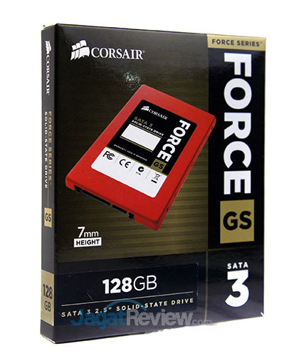 Tes Perbandingan SSD - Kemasan Corsair