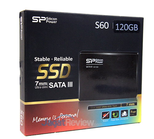 Tes Perbandingan SSD - Kemasan Silicon Power