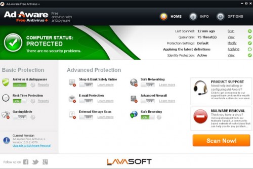 10 Antivirus Gratis Untuk Keamanan PC Anda 5 ad-aware