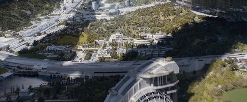 Review Film Elysium: Lebih Dari Sekedar Fiksi Ilmiah Biasa 2 Elysium, tempat tinggal para kaum elit.