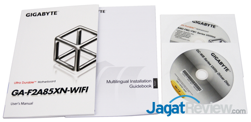 Review Gigabyte F2A85XN-WiFi: Motherboard Mini Kaya Feature untuk APU AMD 9 gigabyte f2a85xn-wifi sales package 01