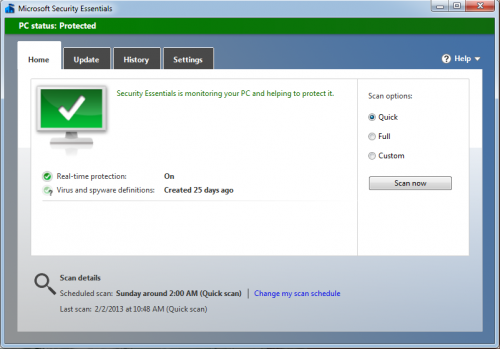 10 Antivirus Gratis Untuk Keamanan PC Anda 3 microsoft security essentials