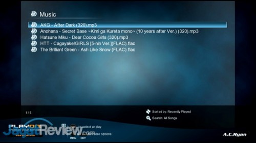 Review PlayOn! HD3: Multimedia Player Kelas Atas dari AC Ryan 3 Menu