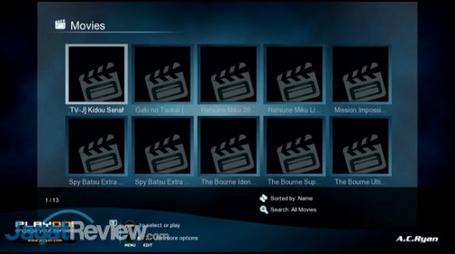 Review PlayOn! HD3: Multimedia Player Kelas Atas dari AC Ryan 4 Sedangkan untuk