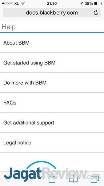 Preview BlackBerry Messenger untuk iOS 5 Bila Anda mengalami kesulitan dalam menggunakan BBM untuk iOS, BlackBerry memberikan beberapa informasi yang bisa membantu Anda.