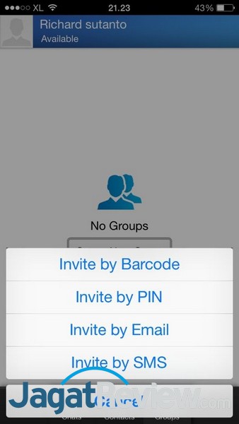 Preview BlackBerry Messenger untuk iOS 3 BBM iOS (5)