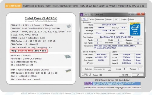 Review ASRock Z87M OC Formula: Micro-ATX Dengan Kemampuan OC Tinggi 8 *klik untuk memperbesar*