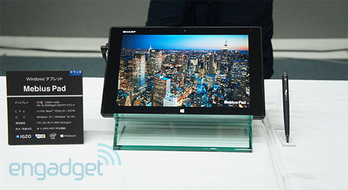 Sharp Pamerkan Tablet Pertamanya Berbasis Windows 8 3 Mebius Pad