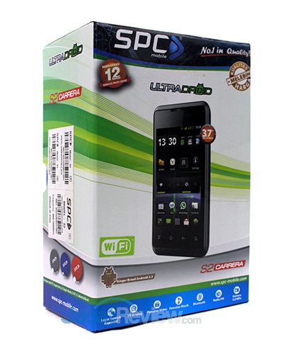 Review SPC S2 Carrera: Smartphone Android TV Murah dalam Saku Anda! 3 SPC S2 Carrera - Kemasan