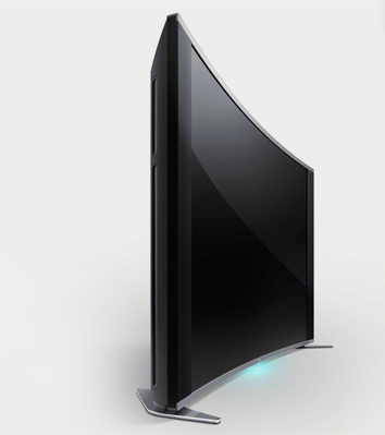 Sony LED TV Curved samping