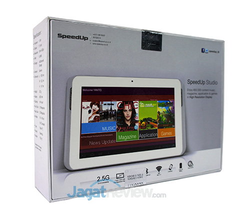 SpeedUp Pad Phone - Kemasan Belakang