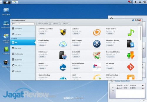 Review Synology DS213air: NAS Serbaguna dengan Koneksi Wireless Network 11 Berbagai
