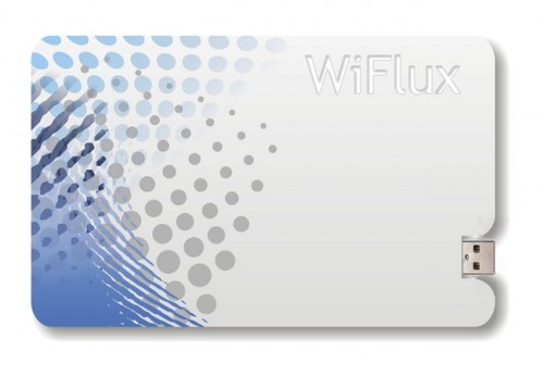 WiFlux, Power Bank Seukuran Kartu Kredit 1 WiFlux