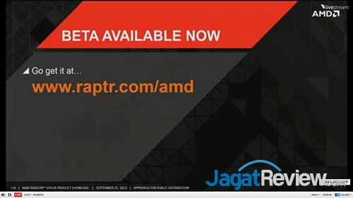 AMD GPU14 Langsung dari Hawaii! 29 amd gpu14 techday raptr 03