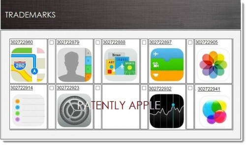 Di Cina Apple Patenkan 9 Merek Dagang untuk Icon iOS 7 2 apple patent