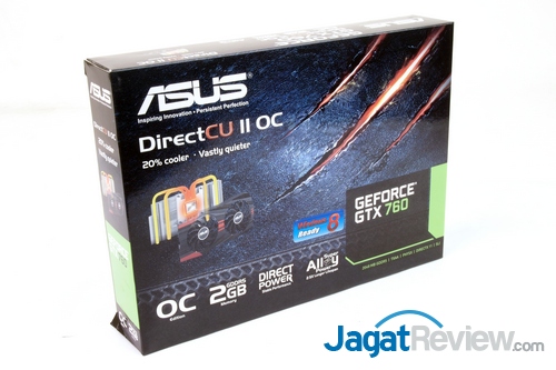 Review VGA ASUS GTX 760 DirectCU II OC: Performa Tinggi dengan Bodi Ringkas 4 asus-gtx-760-dcuii-oc-box-front