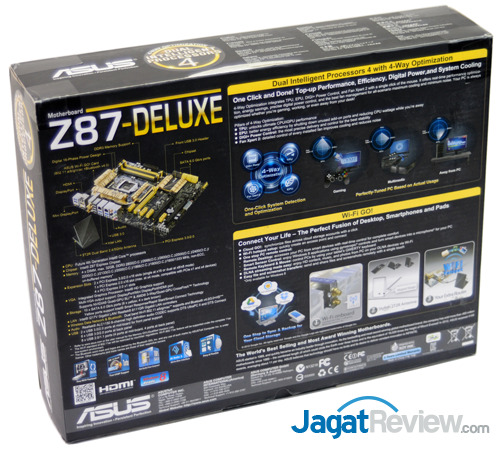 Review ASUS Z87-Deluxe: Motherboard Haswell Kelas Atas dengan Tema Warna Emas 2 asus z87-deluxe back box