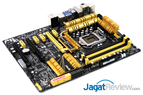 Review ASUS Z87-Deluxe: Motherboard Haswell Kelas Atas dengan Tema Warna Emas 1 asus z87 deluxe board 01