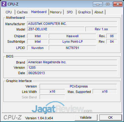 Review ASUS Z87-Deluxe: Motherboard Haswell Kelas Atas dengan Tema Warna Emas 15 asus z87-deluxe cpuz 04