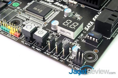 Review Biostar Hi-Fi Z87X 3D: Motherboard Z87 Murah dengan Feature Audio Lengkap 7 biostar hifi z87x 3d onboard buttons & debug led