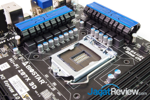 Review Biostar Hi-Fi Z87X 3D: Motherboard Z87 Murah dengan Feature Audio Lengkap 1 biostar hifi z87x 3d processor area