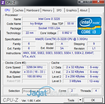 Review Intel Core i3 Haswell Desktop: Murah dengan VGA Lebih Kencang 3 core i3 haswell cpuz 3220
