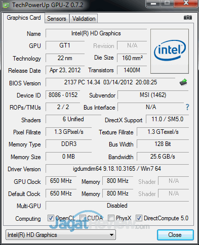 Review Intel Core i3 Haswell Desktop: Murah dengan VGA Lebih Kencang 4 core i3 haswell gpuz 3220