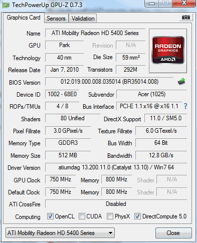 GPU-Z Terbaru Ungkap Nama VGA AMD Penerus Radeon HD 7000 11 gpuz 073