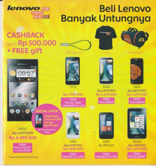 Indocomtech 2013: Promo Murah Tablet & Smartphone 2 18-LENOVO-6-001