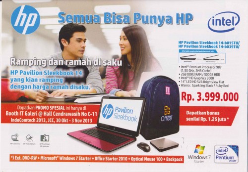 Indocomtech 2013: Promo Murah Notebook & PC 8 22-hp-1-001