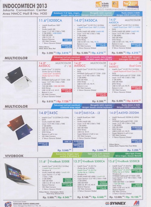 Indocomtech 2013: Promo Murah Notebook & PC 3 24-NOTEBOOK-2-001