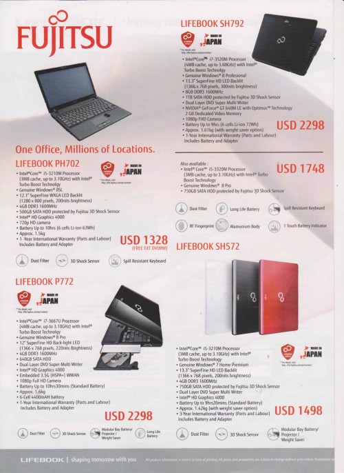 Indocomtech 2013: Promo Murah Notebook & PC 2 28-FUJITSU-2-001
