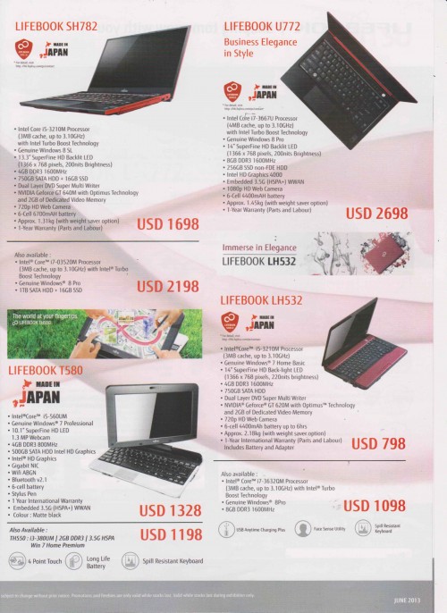 Indocomtech 2013: Promo Murah Notebook & PC 3 28-FUJITSU-3-001