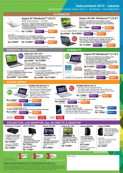 Indocomtech 2013: Promo Murah Notebook & PC 6 Revisi 28 Ok(2)t-DRAFT_ACER_Indocomtech_JKT_Flyer_210x297mm
