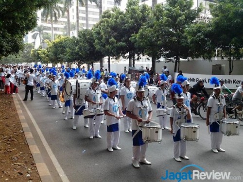 HP Sosialisasikan Penggunaan Produk Asli dengan Fun Walk  IMG_0537