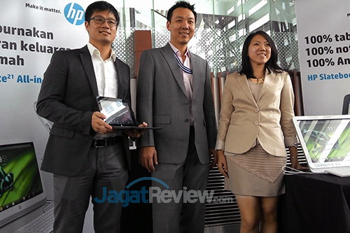HP Memperkenalkan Slatebook X2 dan Slate 21 AIO 4 Launch HP Slate 21 and book