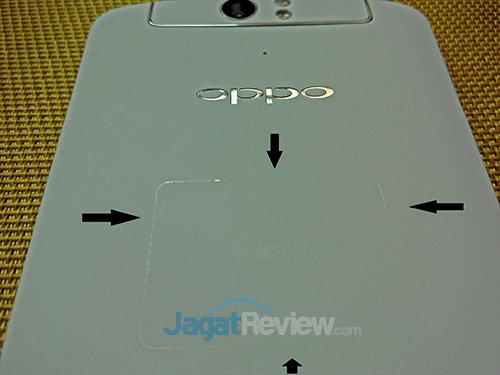 Oppo N1 Back Trackpad