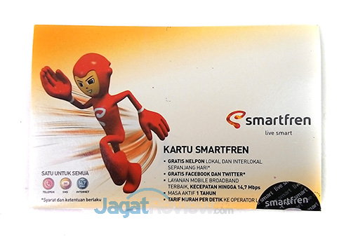 Review Smartfren Andromax V: Smartphone CDMA GSM Quad Core Kencang dan Murah 9 Dan tentunya, kartu Smartfren