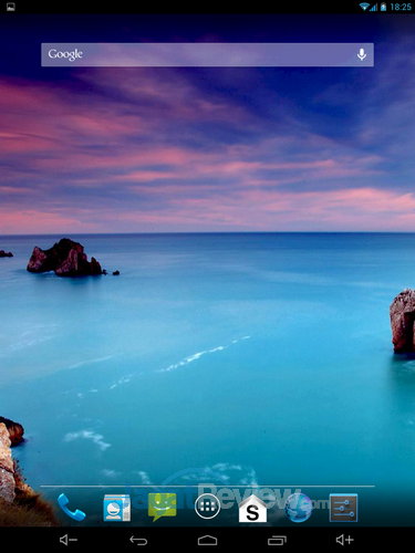 SpeedUp Pad 7.85 - Homescreen 1