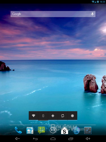 SpeedUp Pad 7.85 - Homescreen 2