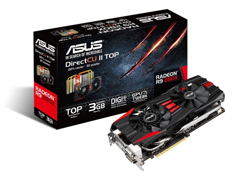 Parade VGA AMD Radeon R9 280X 2 asus r9 280x directcu ii top 1070 6400
