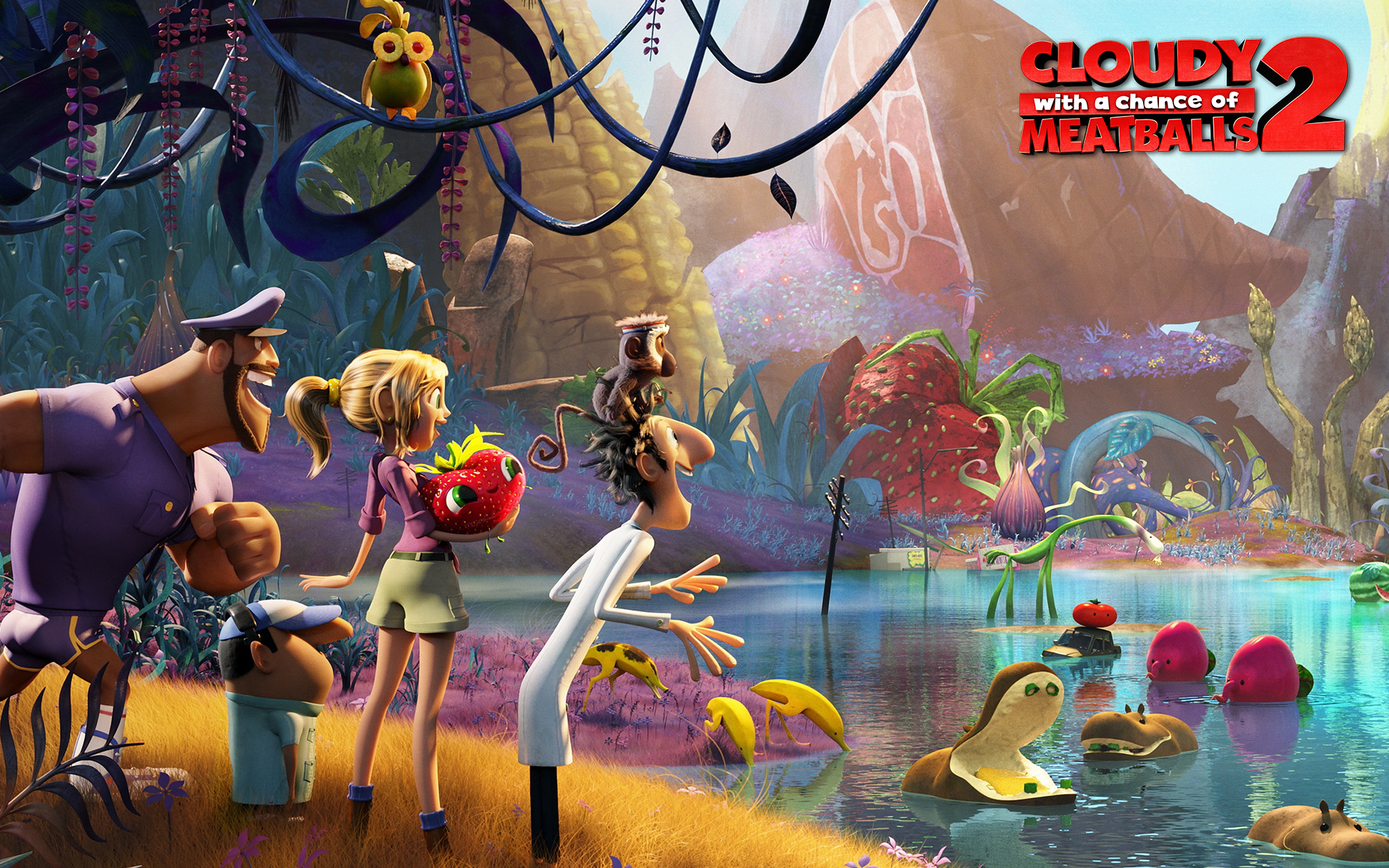 Review Film Cloudy with a Chance of Meatballs 2: Jenaka dan Imaginatif! 5 cloudy with a chance of meatballs 2 wide