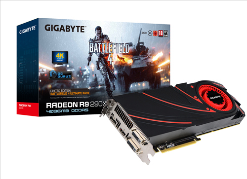 Parade VGA AMD Radeon R9 290X 4GB 4 gigabyte r9 290x bf4 1000 5000