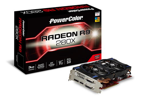 Parade VGA AMD Radeon R9 280X 2 powercolor r9 280x 1000 6000