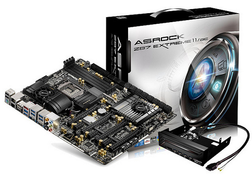 ASRock Hadirkan Z87 Extreme11/ac dengan 22 Port SATA 1 ASRock_Z87_Extreme11-ac_03