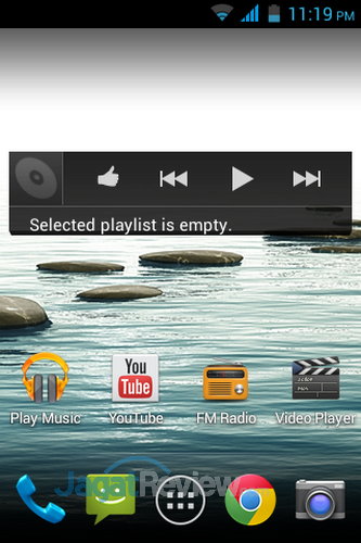 Acer Liquid Z3 - Homescreen 4